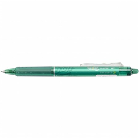 Coolcrafts Pilot FriXion Fine Point Clicker Erasable Pen Open Stock-Green 12PK CO3667706